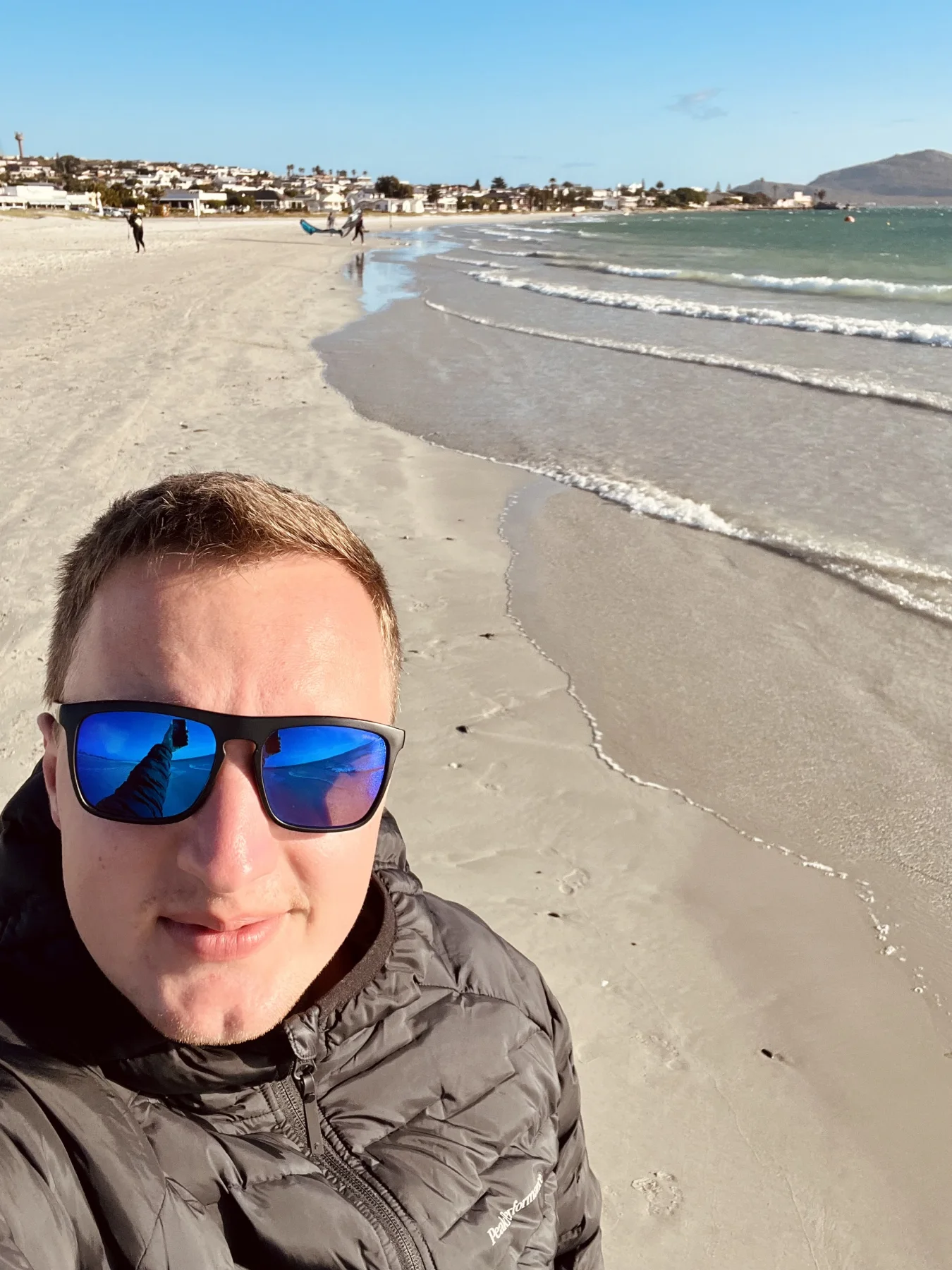 Oliver Heisel at the beach